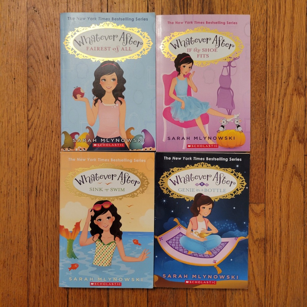 Scholastic Whatever After 4 Book Lot Sarah Mlynowski Books 1 2 3 9 Fairy Tales